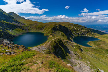 The Seven Rila Lakes in the Rila Mountain, Bulgaria © momo11353