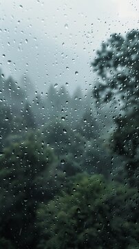 view rain covered window trees background frictional games young calm afternoon princess shoemaker liquid interface