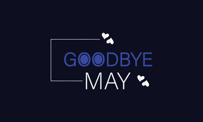 Stylishly Parting Ways with May A Text Illustration