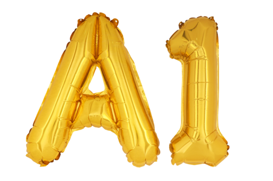 Golden word & number A1 isolate no white background.png