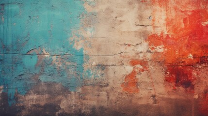Obraz premium A rough abstract background with visible paint texture