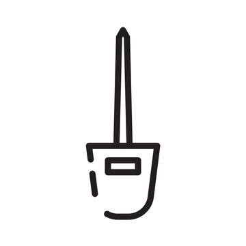 recommend clip art: Awl Equipment Tool Line Icon