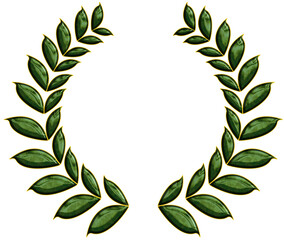 Couronne de feuilles 