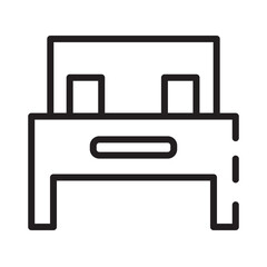 Estate Real Room Line Icon