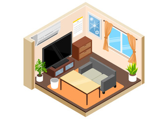 アイソメトリックリビング