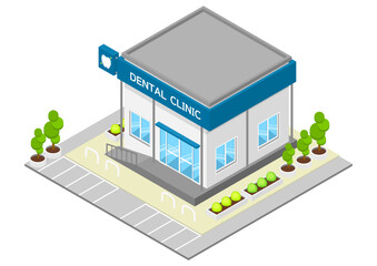 アイソメトリック　歯医者