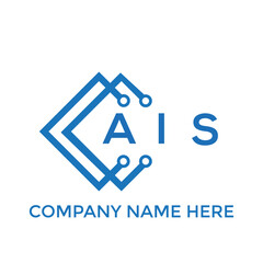 AIS letter logo design on White background. AIS creative initials letter logo concept. AIS letter design.
