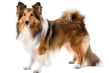 Sheltie Dog Isolated