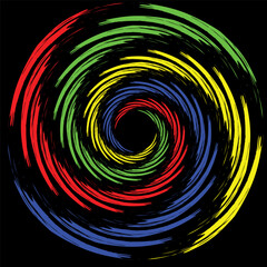 circle  colorful pattern 