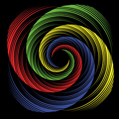 circle  colorful pattern 