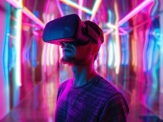 Obraz premium Virtual Reality (VR) Experiences