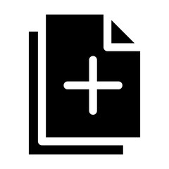 Obraz premium add file icon