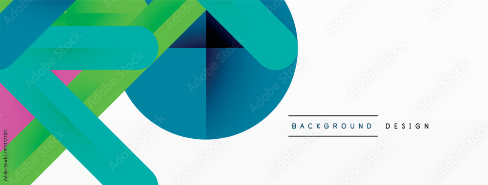 Aufkleber a logo design featuring a circle in azure and electric blue surrounded by parallel rectangles and tr