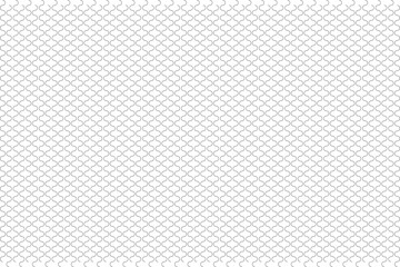 Seamless pattern. Gray outline. Vertical checkerboard wave on a white background. Flyer background design, advertising background, fabric, clothing, texture, textile pattern.