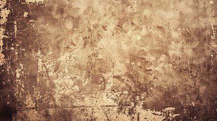 Vintage grunge texture in sepia brown, ideal for creating nostalgic and historical visuals.