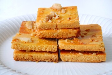 Homemade Kue Kacang or Peanut cookies. cookies for eid mubarak.