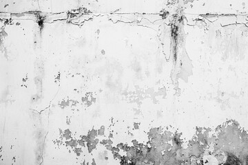 Fototapeta premium Whitewashed wall texture with faded vintage appeal and soft edges.