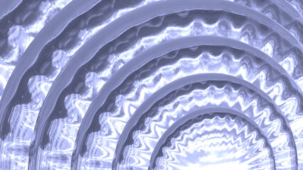 abstract background with blue glass circles