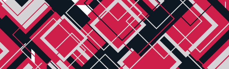 abstract red and grey square  web background template. fashion textile  fabric print website template.