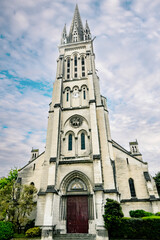 The Saint-Martin church located in the town of Pau, in the French department of...