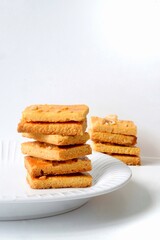 Homemade Kue Kacang or Peanut cookies. cookies for eid mubarak.