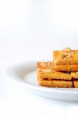Homemade Kue Kacang or Peanut cookies. cookies for eid mubarak.