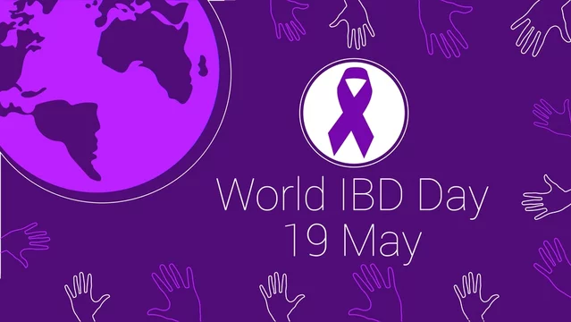 World IBD Day web banner design illustration