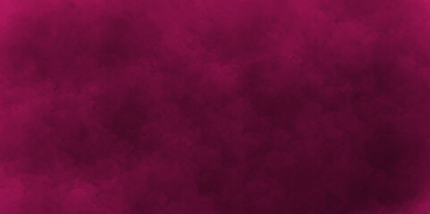 Abstract black and magenda  background with spotlight border and watercolor painted old grunge or smoke texture. black wall, stone texture for the background. beautiful magenda watercolor grunge.