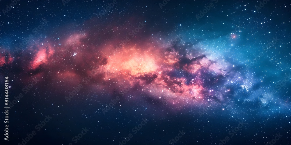 Wall mural mesmerizing cosmic tapestry a breathtaking glimpse into the enchanting realm of interstellar wonders