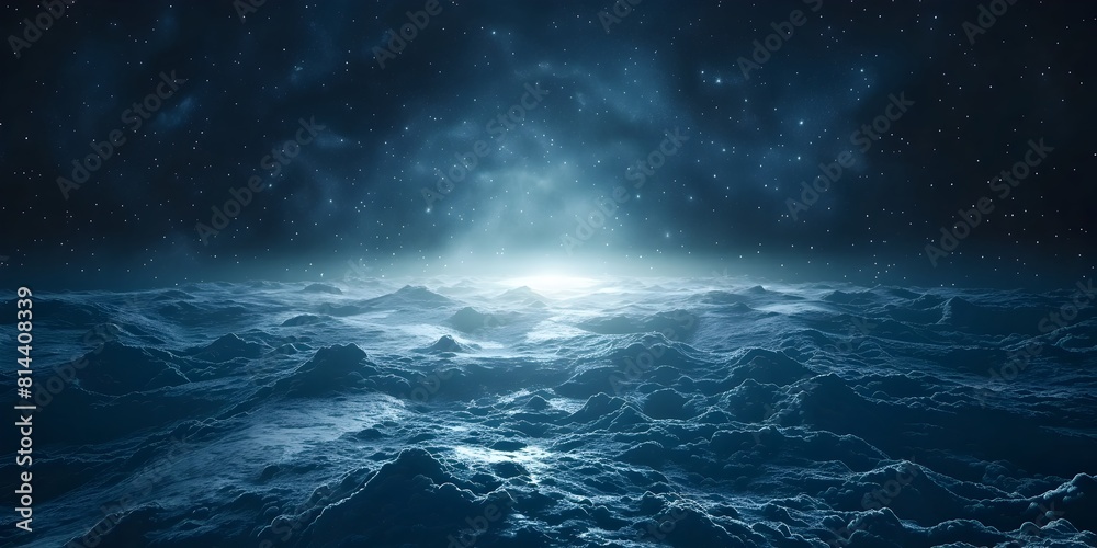 Canvas Prints futuristic designs inspired by visions of space and astronomy in a cosmic atmosphere with a surreal 