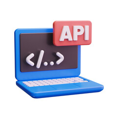 laptop 3d render icon