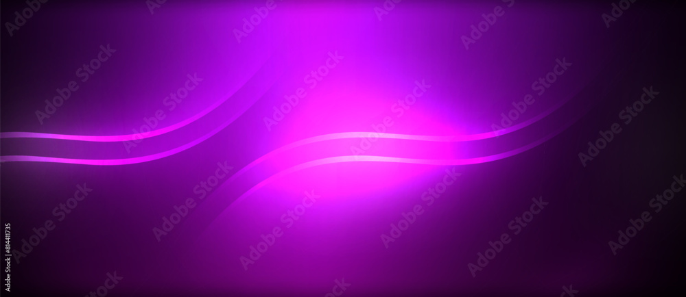 Poster a violet light glows against a dark backdrop, casting a mysterious and enchanting aura. the deep pur