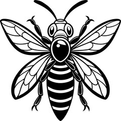 beewolf-wasp-cartoon-vector-illustration