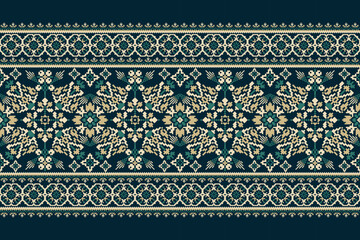 Geometric ethnic oriental pattern vector.design for texture,fabric,decoration,print.