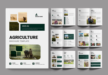 Agriculture Brochure Template
