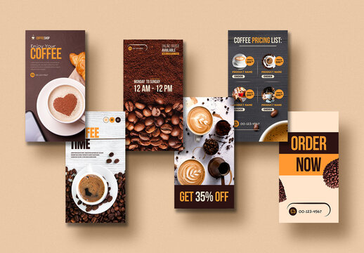 Coffee Shop Story Template