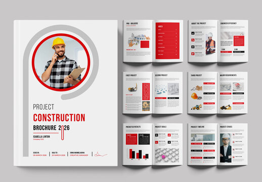 Construction Brochure Template