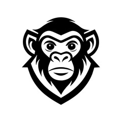  create-a-minimalist-monkey-logo-vector-art-