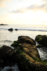 Waves at Siung Beach, Yogyakarta around 2017.