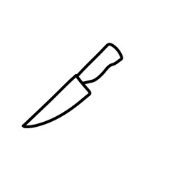 Hand drawn knife 