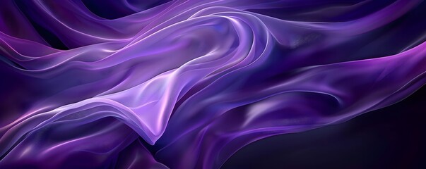 Fototapeta premium Luxurious Gradient Mesh Background in Regal Purple and Violet Hues for Premium Design