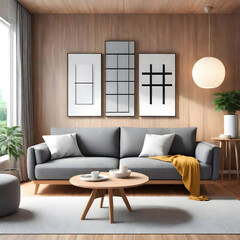 modern living room interior. 