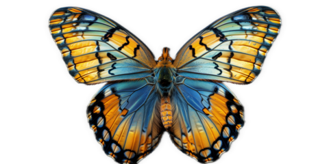 vivid detailed beautiful butterfly transparent as a graphic resource
