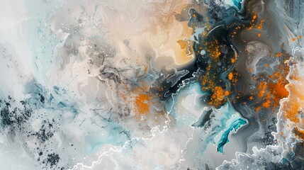 Luxurious Abstract Artwork for Modern Spaces Generative AI