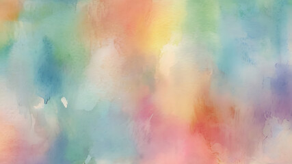 Pastel Watercolor Painted Background, A Canvas of Subtle Elegance.