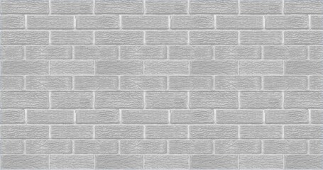 Grey brick wall texture used to make background suitable for interior and exterior home.