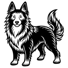 cute-hand-drawn-animal---belgian-sheepdog--cartoo