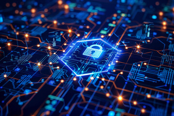 A detailed and comprehensive illustration of Endpoint Security, showcasing the advanced cyber defense mechanisms in place to protect against potential online threats and cyber attacks 