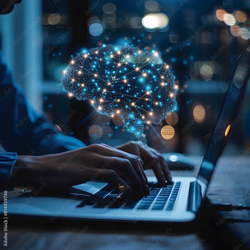 Poster powered business communication and networking unlocking the future of digital transformation