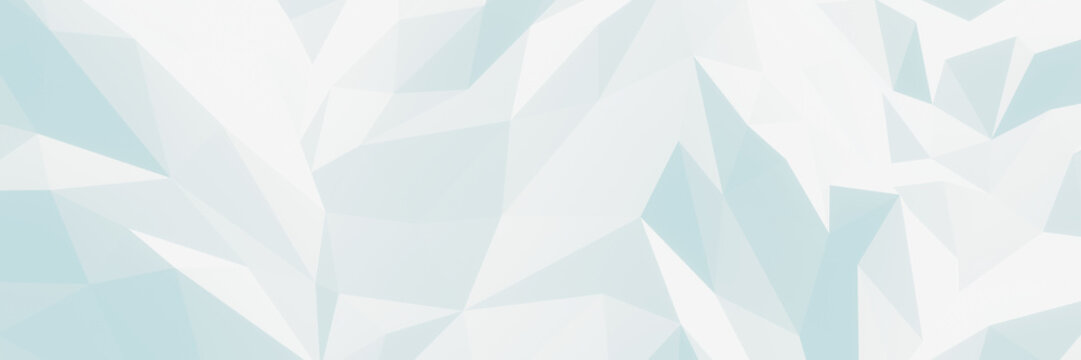 Astract ice background. Low poly ice crystal.